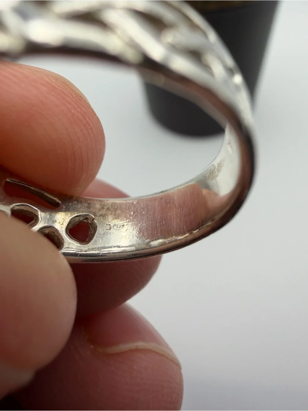 Sterling Silver Celtic Knot Women’s Ring - Size 8 - 3.1g